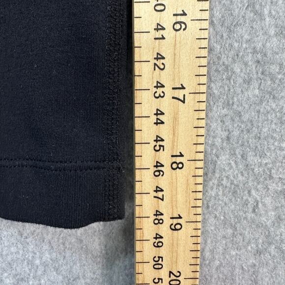 Zella Maternity Crop Leggings Womens S Black Stretch Contoured Comfort High Rise - Picture 8 of 10